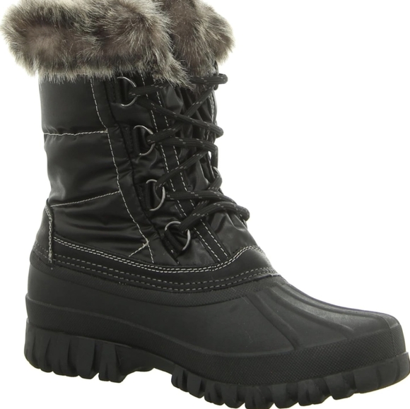 Skechers - Windom-Snowy Waterproof Winter Boots W/Fur Trim Size 9 NWT MSRP $92 - Picture 2 of 9